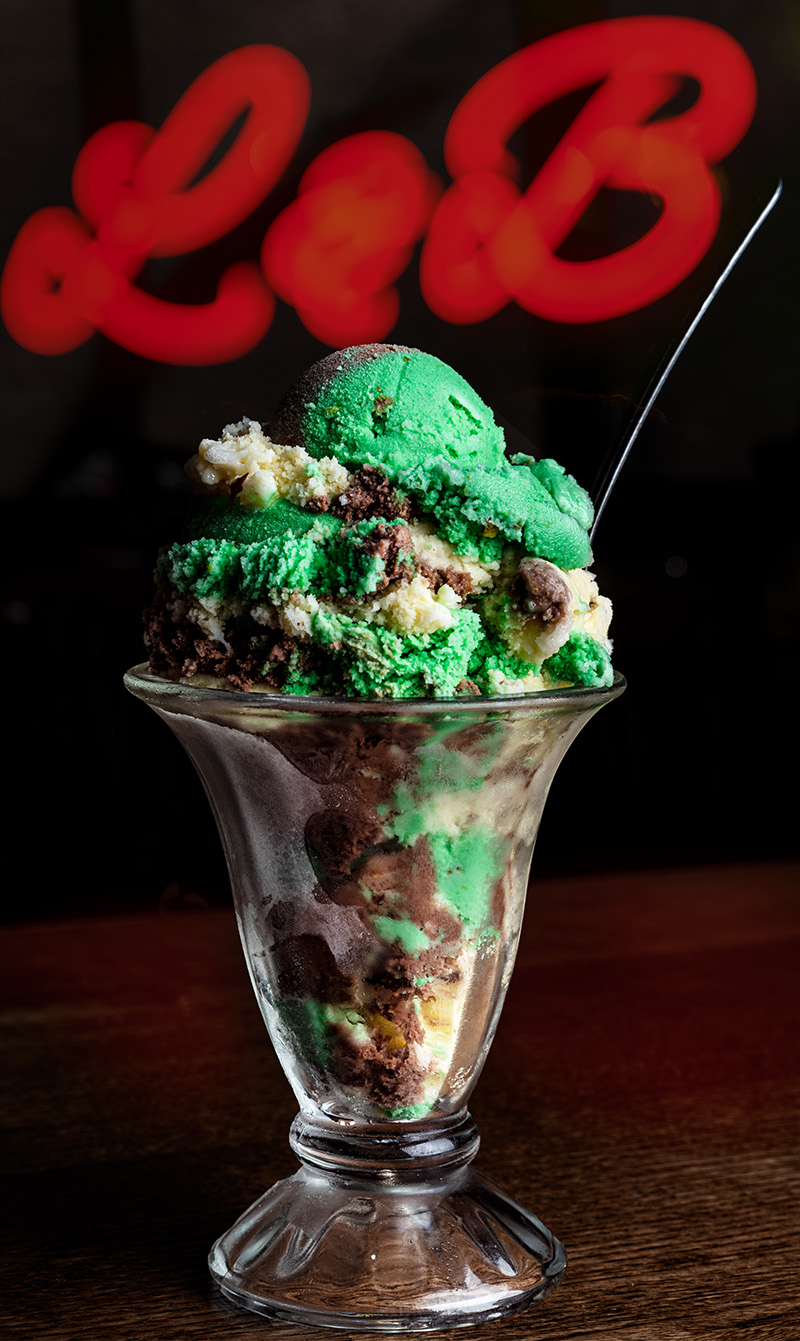 A dish at L&B Spumoni Gardens