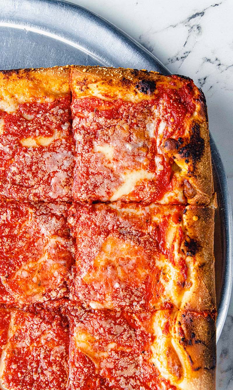 Dining at L&B Spumoni Gardens